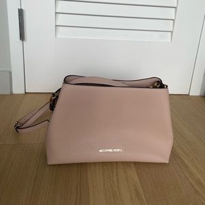 Michael Kors light soft pink purse bag satchel